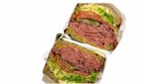 All American Roast Beef on Rye Bread