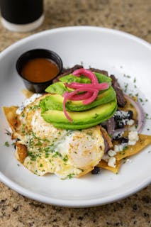Steak Chilaquiles Verdes