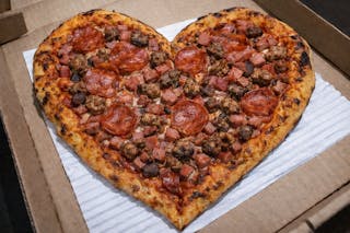 Heart Pizza (Meat Lover’s)