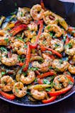 Shrimp Fajitas Plate