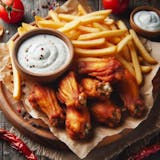6 Wings & Fries Combo