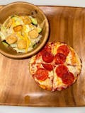 Personal Pepperoni Pizza & Side Salad Combo