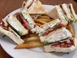 Chicken Salad Club Sandwich