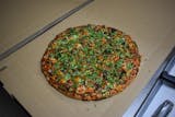 Indian Style Veggie Pizza