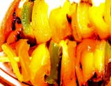 Veggie Shish-Kebab Plate