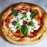 Margherita Di Burrata Pizza
