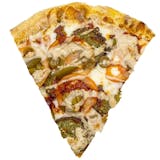 Falafel Bizza Pizza Slice