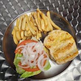 Grilled Chicken Breast Cutlet Sandwich Combo
