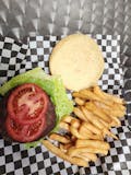 Kids & Seniors Burger with Fries