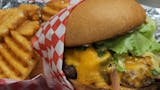 #2 American Cheeseburger & Fries Lunch