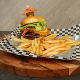 Hawaiian Burger & Fries