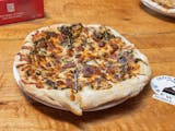Spinach Artichoke & Bacon Pizza