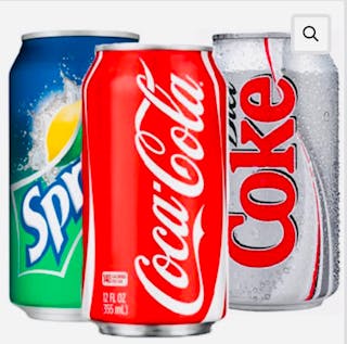 Can beverage and Snacks
