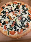 Greek White Pizza