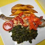 Jollof Rice & Whole Fish