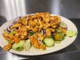 Buffalo Breaded Chicken Salad