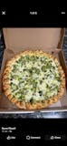 White Pizza with Garlic & Broccoli
