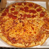Half Cheese & Half Pepperoni Pizza