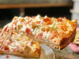 Detroit Style Chicken Bacon Ranch Pizza