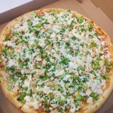 14. Chicken with Broccoli Pizza