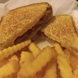 Steak Melt Sandwich with Fries