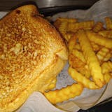 Grilled Cheese Sandwich with Fries