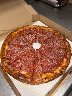 Chicago Style Deluxe Pizza