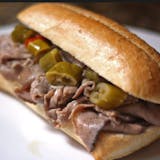 Famous Chicago-Style Italian Beef Sandwich