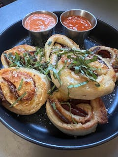 Hot Honey Pepperoni Pinwheels