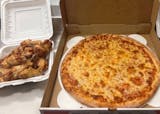 Large Cheese Pizza & 20 Jumbo Wings Special