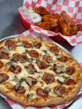 Small Cheese Pizza & 10 Jumbo Wings Special