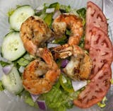 Shrimp on Garden Salad