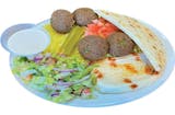 Rice Falafel Plate