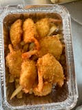 9 pics Jumbo Shrimp with Fries & Soda