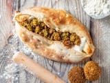 Falafel with Labneh Calzone