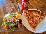1 Slice Of Pizza, Side Of Salad & A Drink Lunch Special