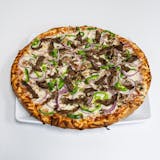 Philly Cheesesteak Pizza