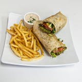 Falafel Sandwich-fries