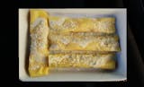 Cheese & Spinach Manicotti w. Butter Sauce
