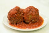 Two Meatballs in Tomato Sauce