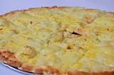 Gluten Free White Pizza w. Fontina Cheese (12" - Cut in Squares)