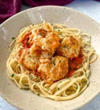 Shrimp Parmigiana w. Pasta