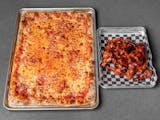 Sheet Pizza & 20 Wings Special
