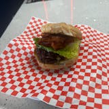 Blue Cheese Bacon Smash Burger