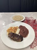 3. Roasted Beef, Refried Beans, Eggs, Fresh Cheese & Tortilla Breakfast