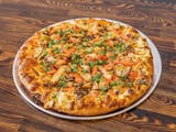 Garlicky Chicken Pizza