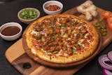 Korean Chili Chicken Pizza