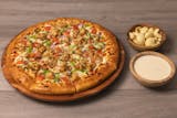 Roasted Garlic Chicken Pizza