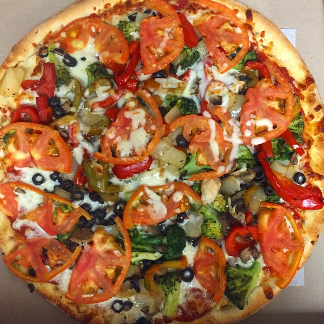 Gluten Free Veggie Pizza