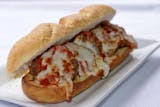 Meatball Parmesan Sandwich